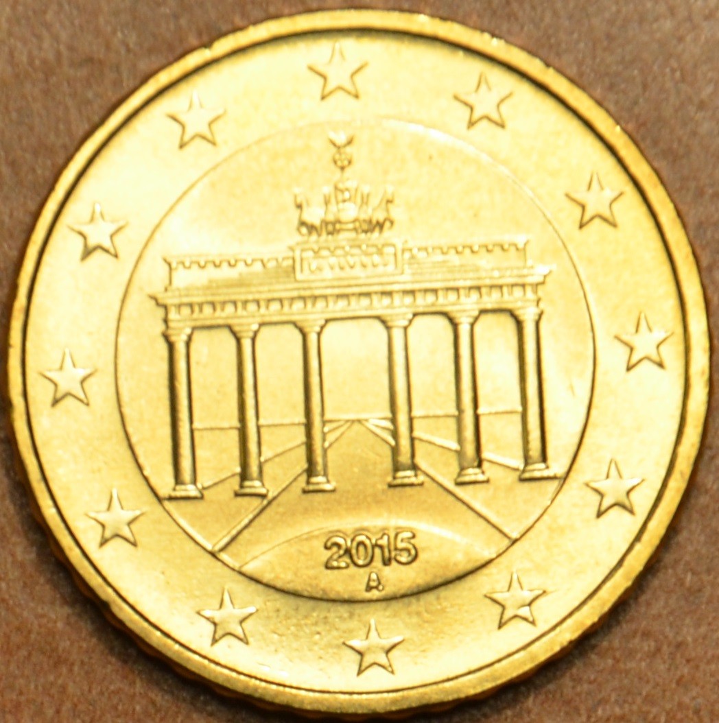 50 cent Nemecko "A" 2015 (UNC)