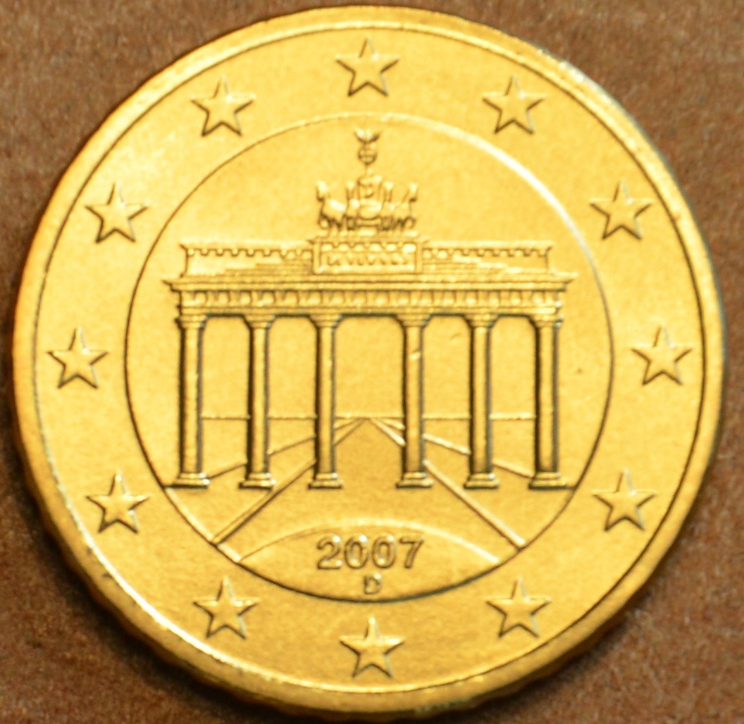 50 cent Nemecko "D" 2007 (UNC)