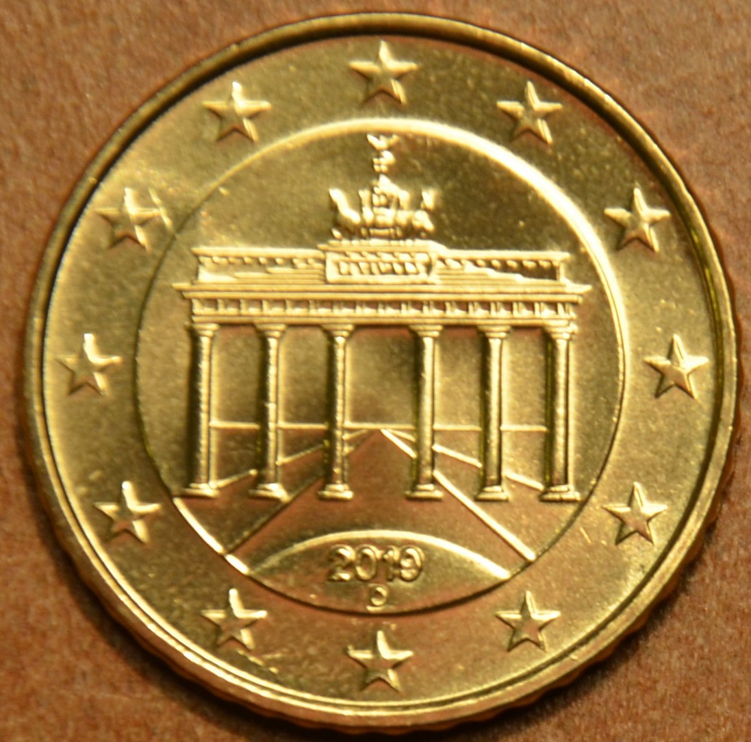 50 cent Nemecko "D" 2019 (UNC)