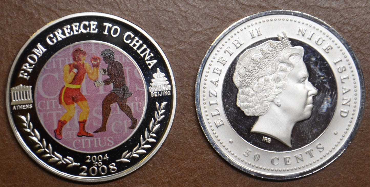 50 cent Niue 2008 - Box (Proof)