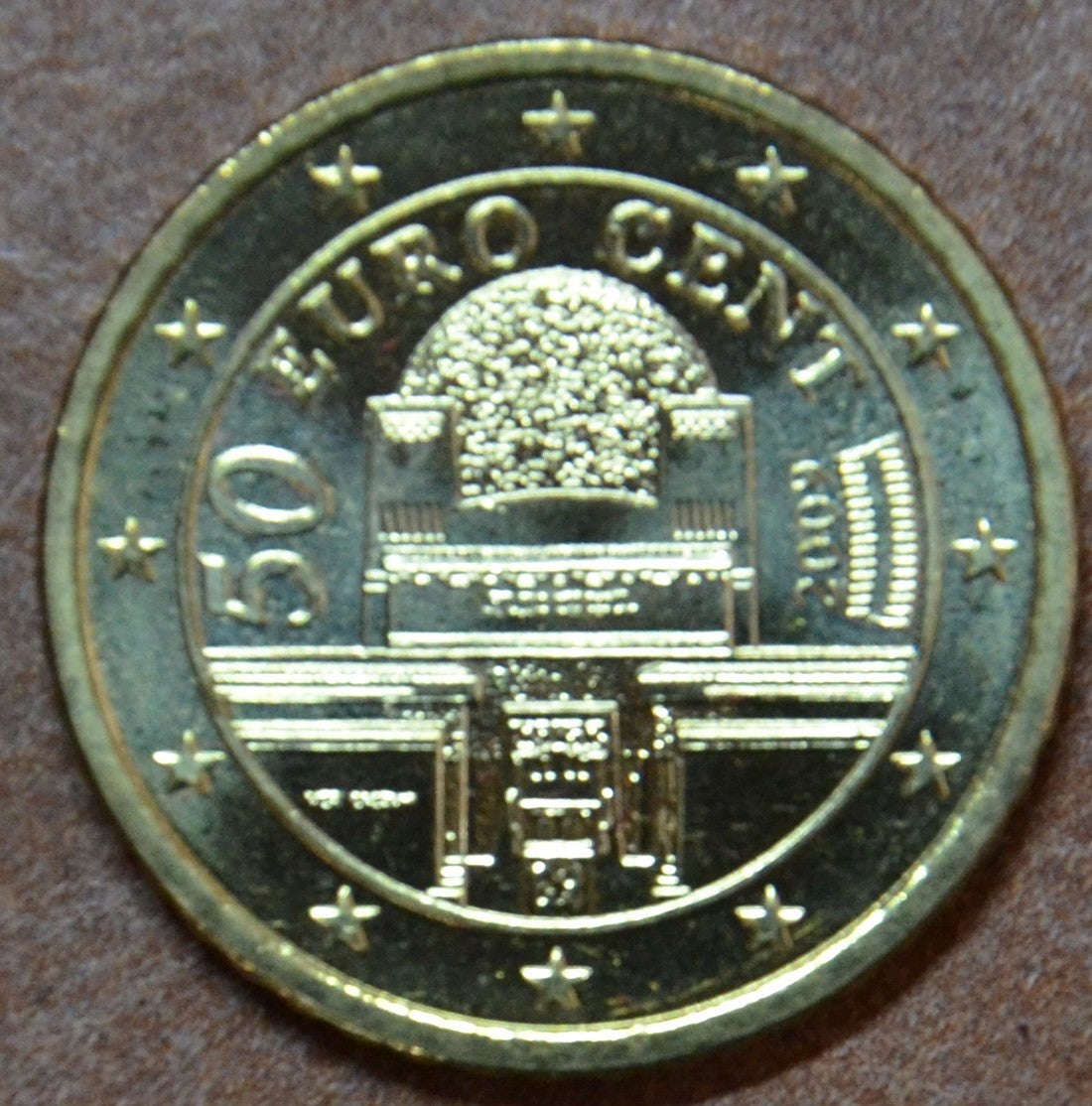 50 cent Rakúsko 2009 (UNC)