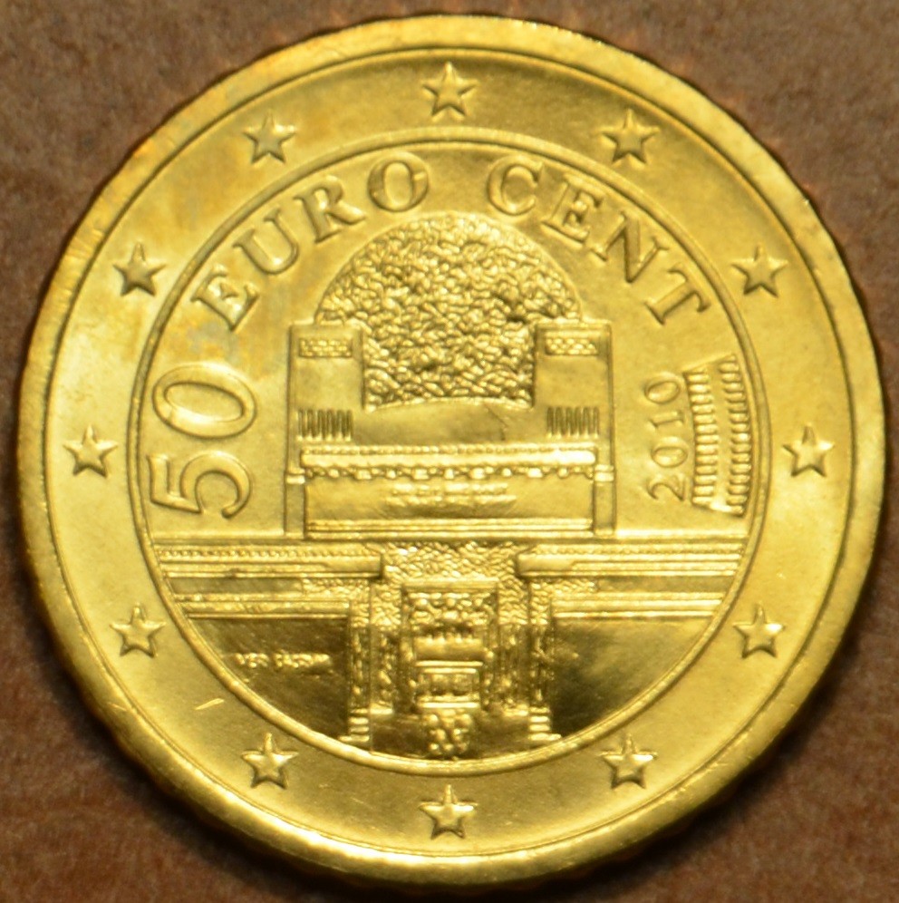 50 cent Rakúsko 2010 (UNC)
