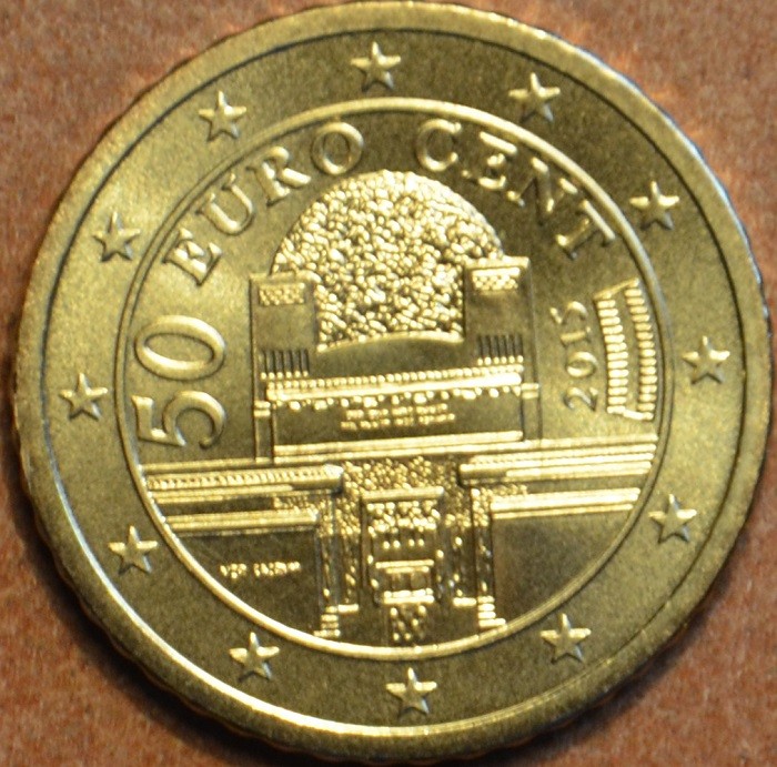 50 cent Rakúsko 2015 (UNC)