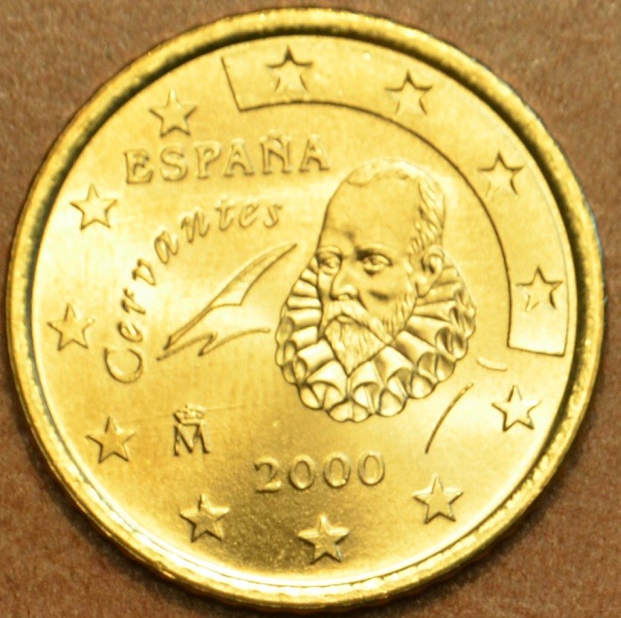 50 cent Španielsko 2000 (UNC)