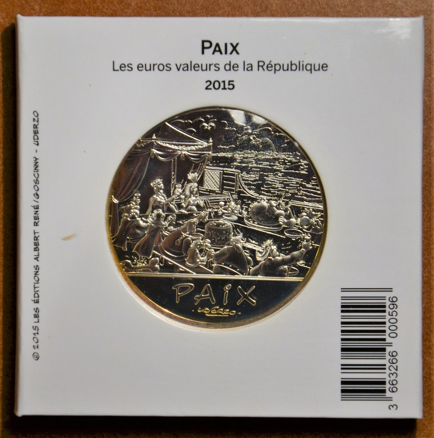 50 Euro Francúzsko 2015 Asterix (BU)