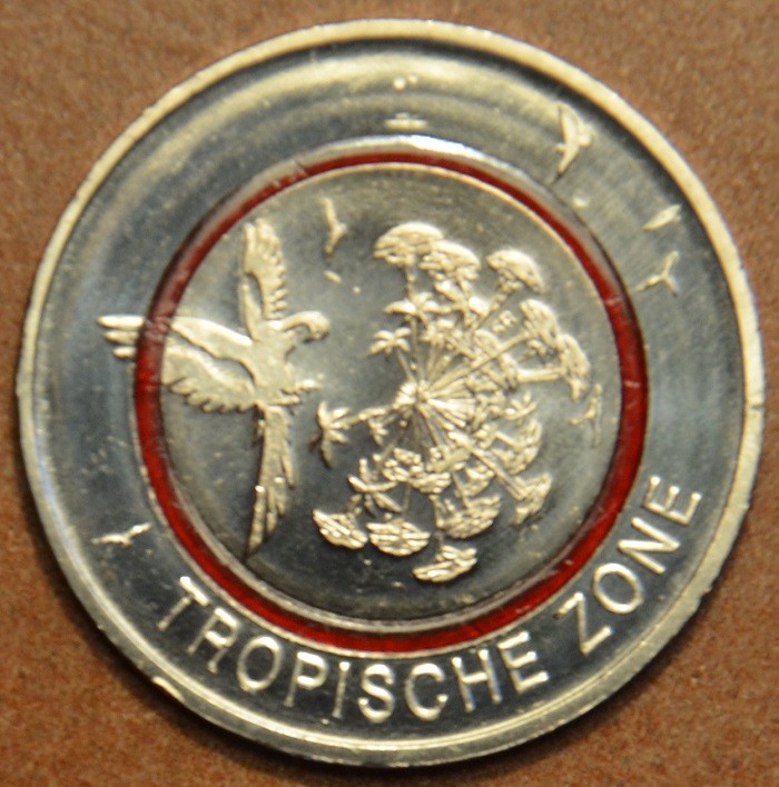 5 Euro Nemecko 2017 "ADFGJ" Tropické pásmo (5x UNC)