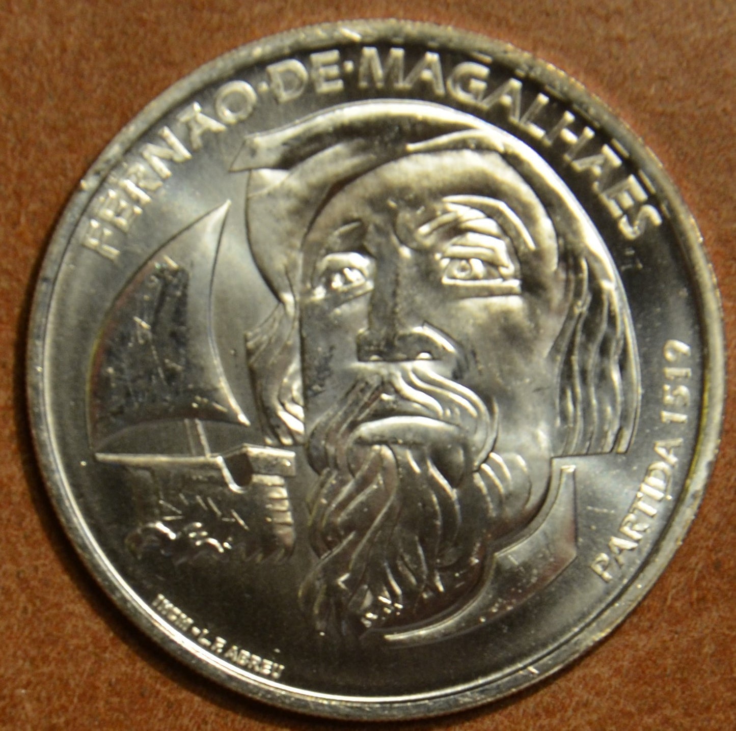 7,5 Euro Portugalsko 2019 - Ferdinand Magellan (UNC)