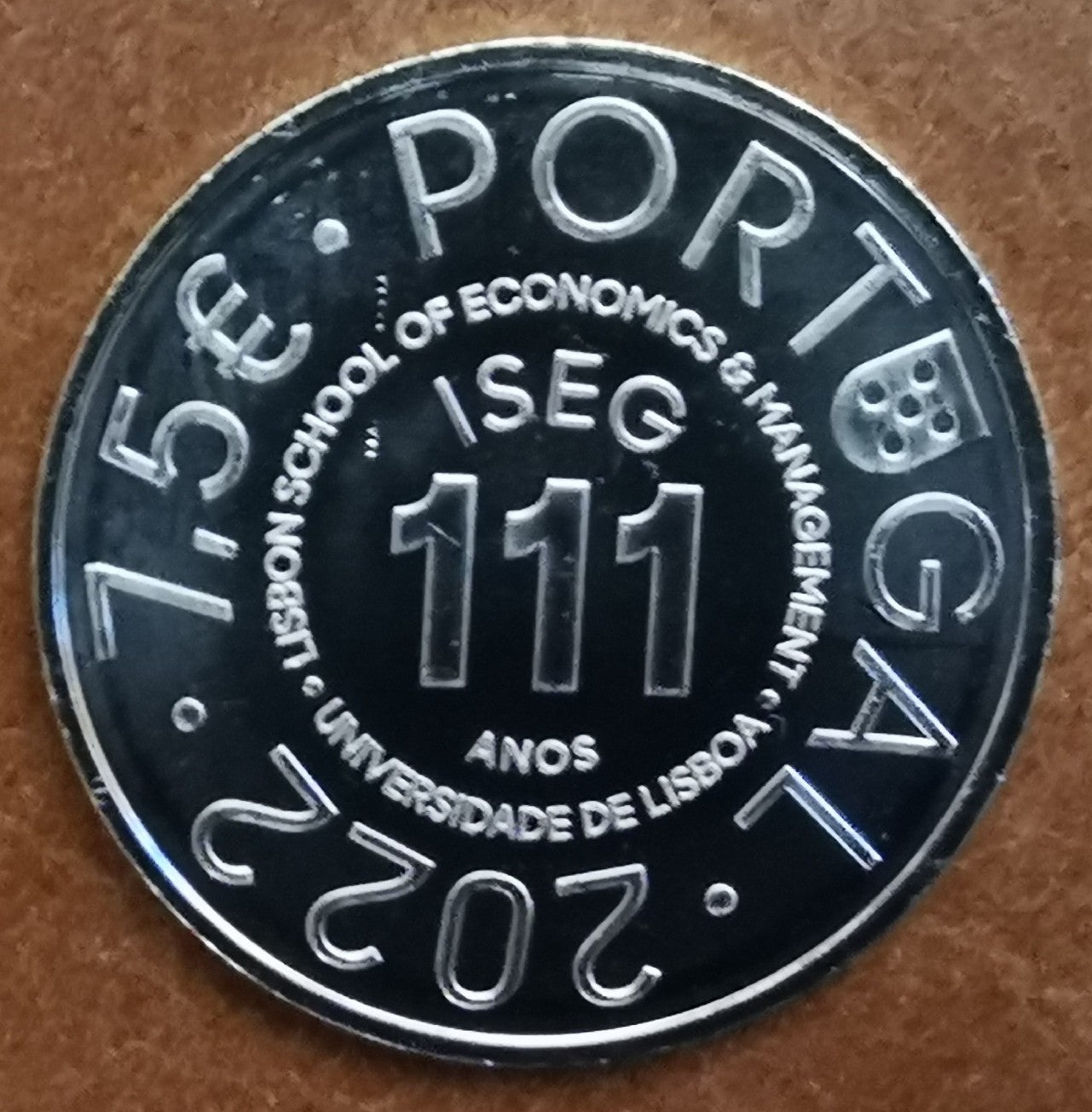 7,5 Euro Portugalsko 2022 - ISEG 111 (UNC)