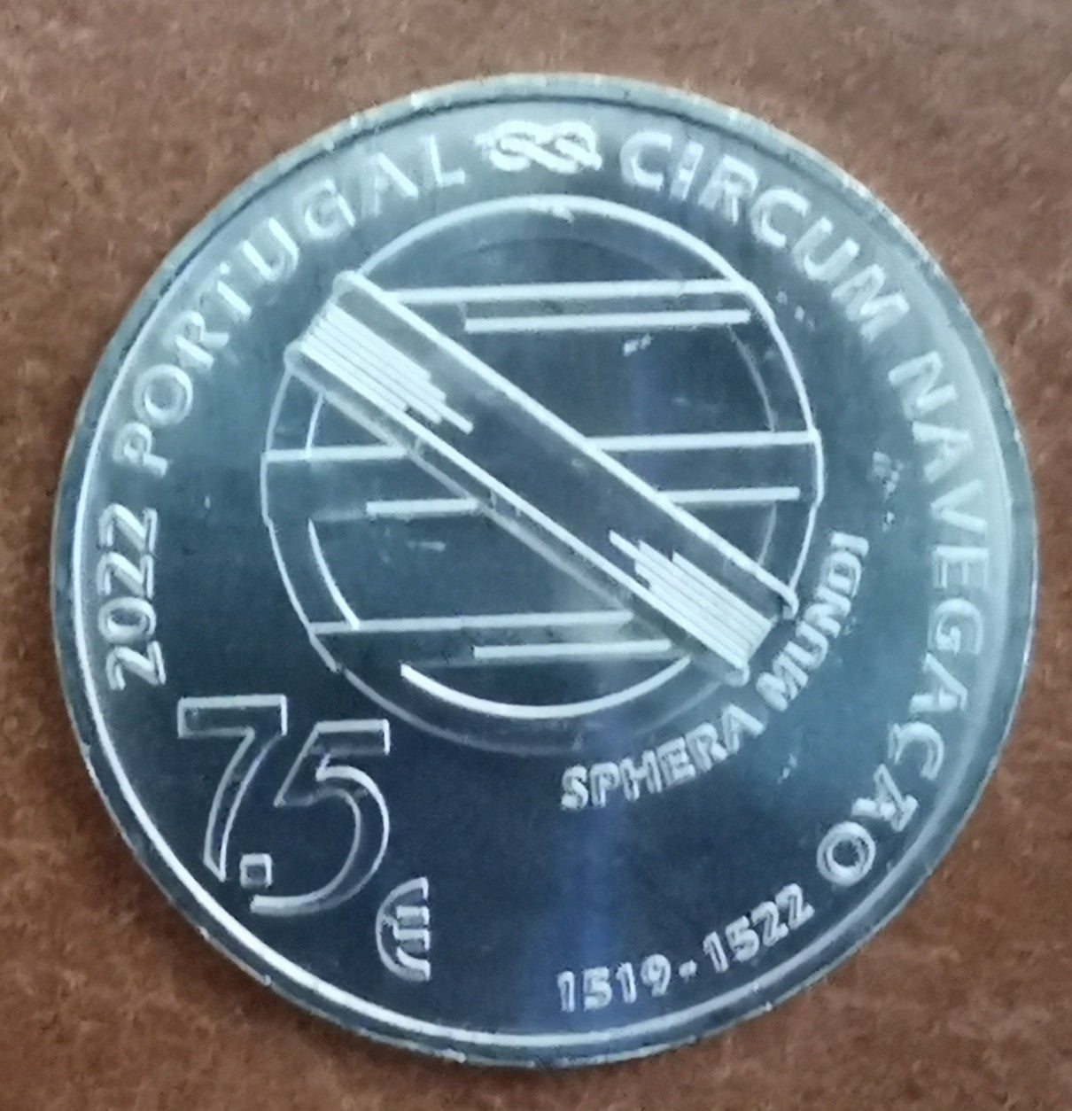 7,5 Euro Portugalsko 2022 - Magellan: Conclusion 1522 (UNC)