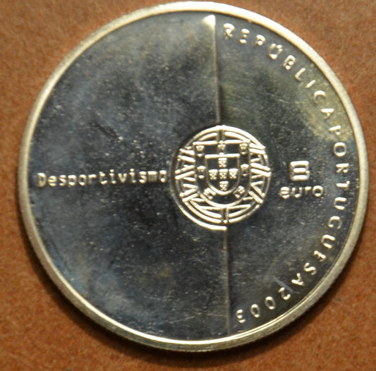 8 Euro Portugalsko 2003 - Futbal je fair play (Proof)