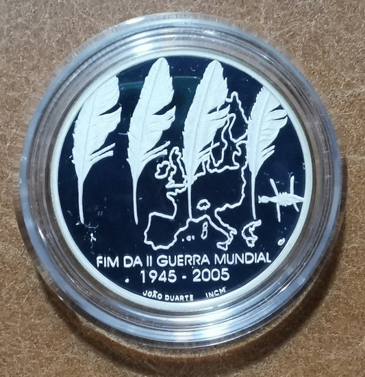 8 Euro Portugalsko 2005 - Koniec svetovej vojny (Proof)