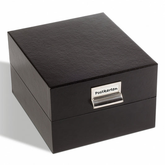 Archive box LOGIK A5 čiernej farby 200 x 168 mm