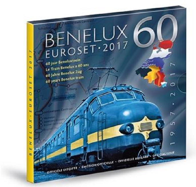 BeNeLux 2017 - sada 24 euromincí (BU)