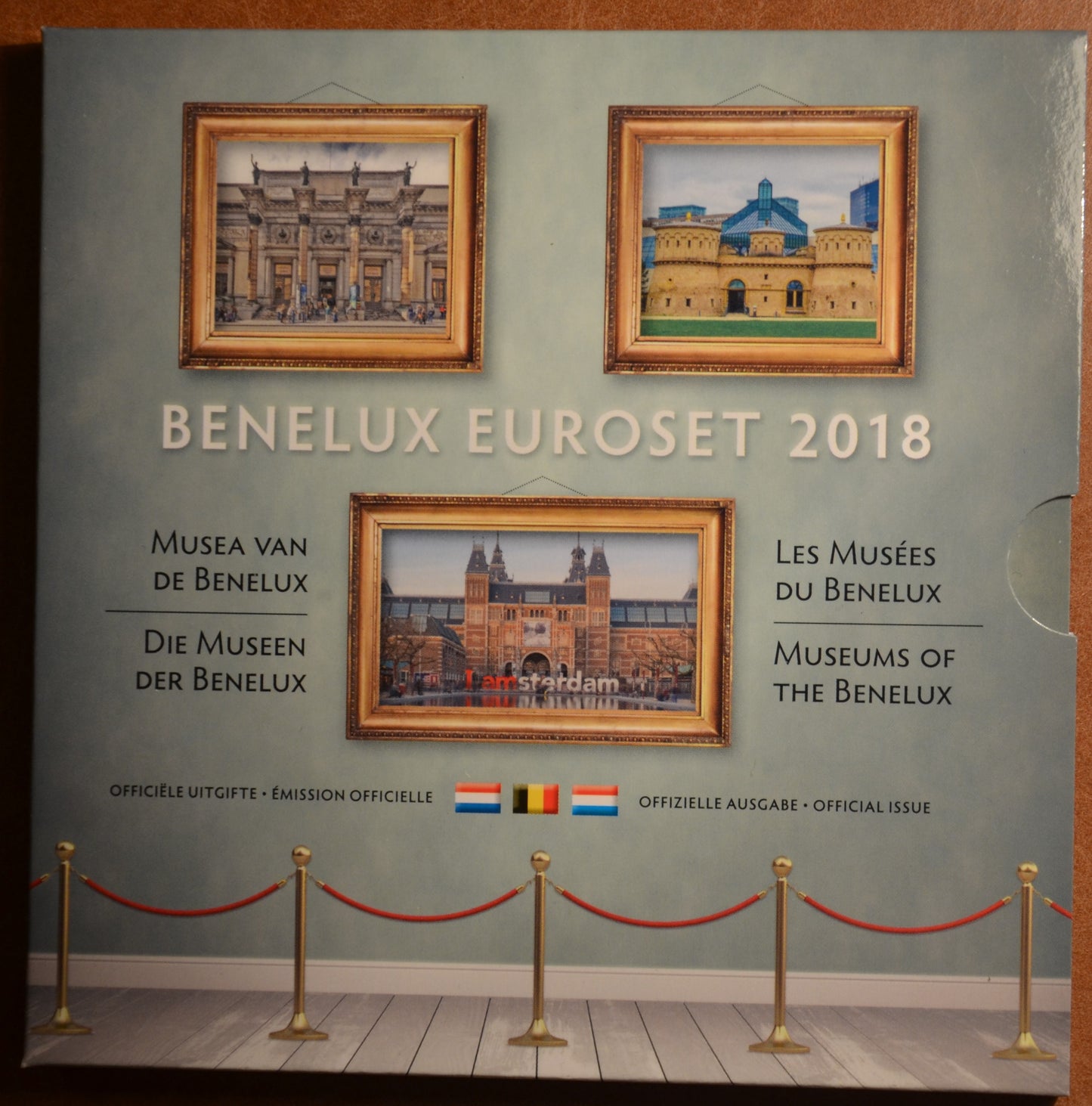 BeNeLux 2018 - sada 24 euromincí (BU)