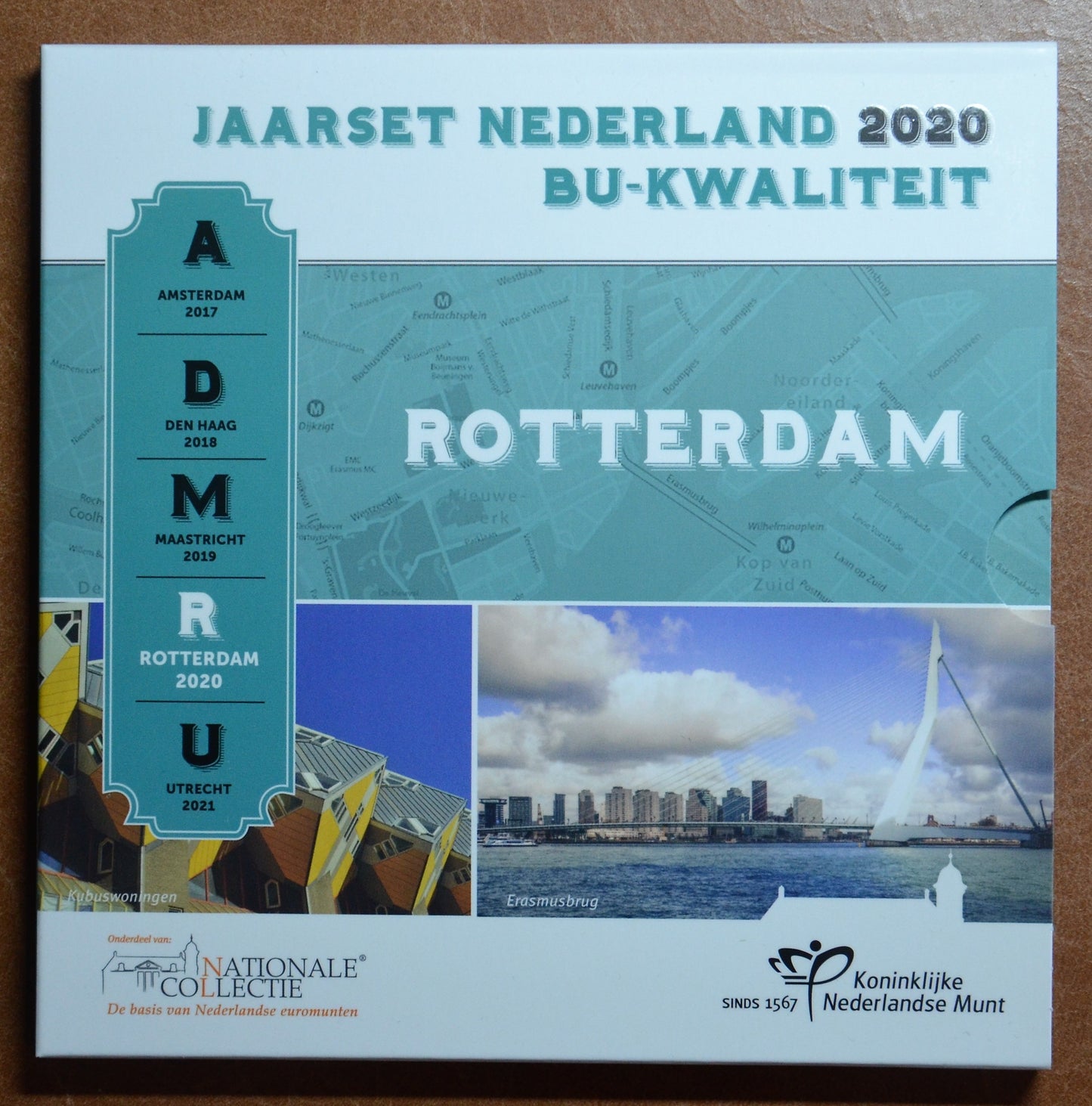 Holandsko 2020 sada 8 mincí - Rotterdam (BU)