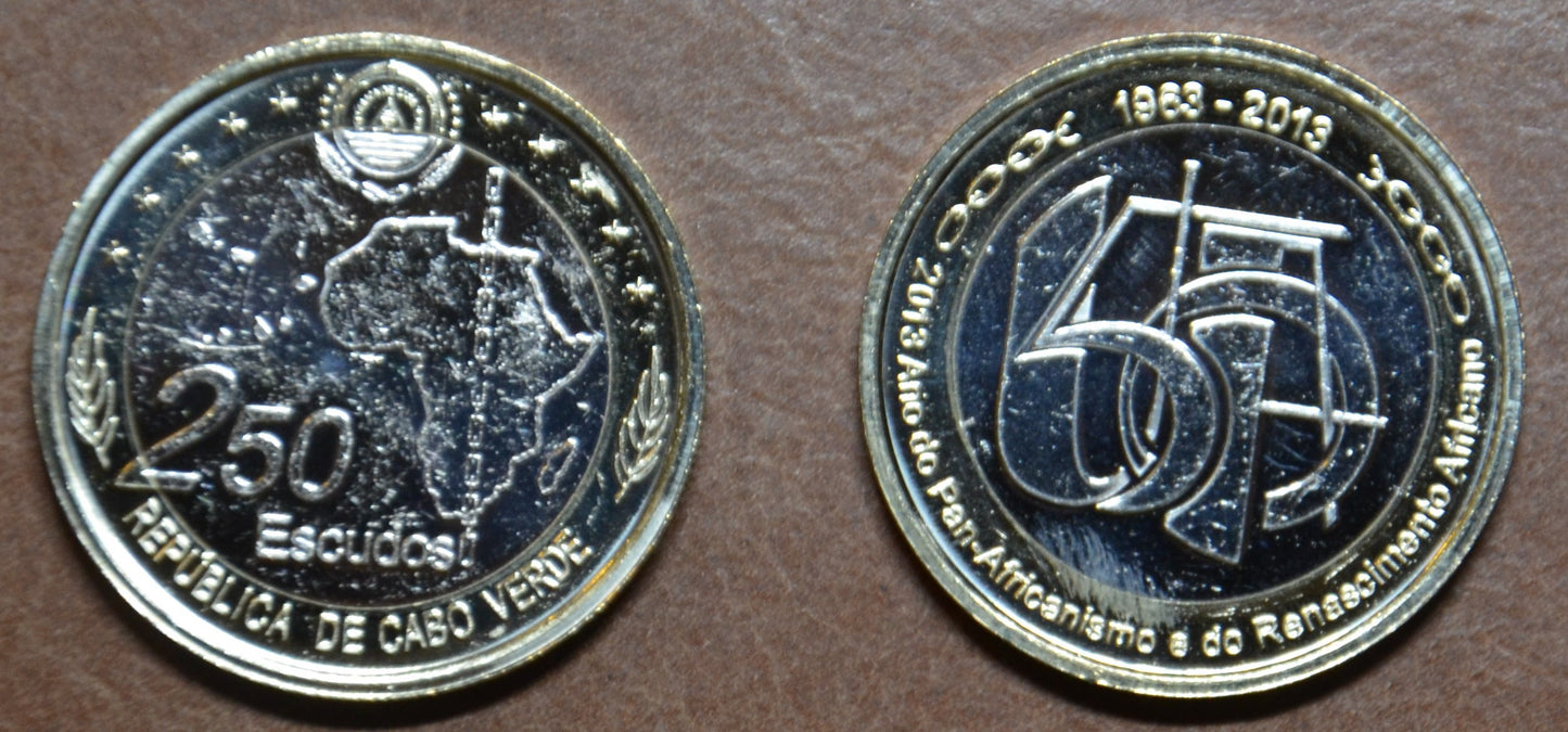 Kapverdy 250 escudo 2013 (UNC)