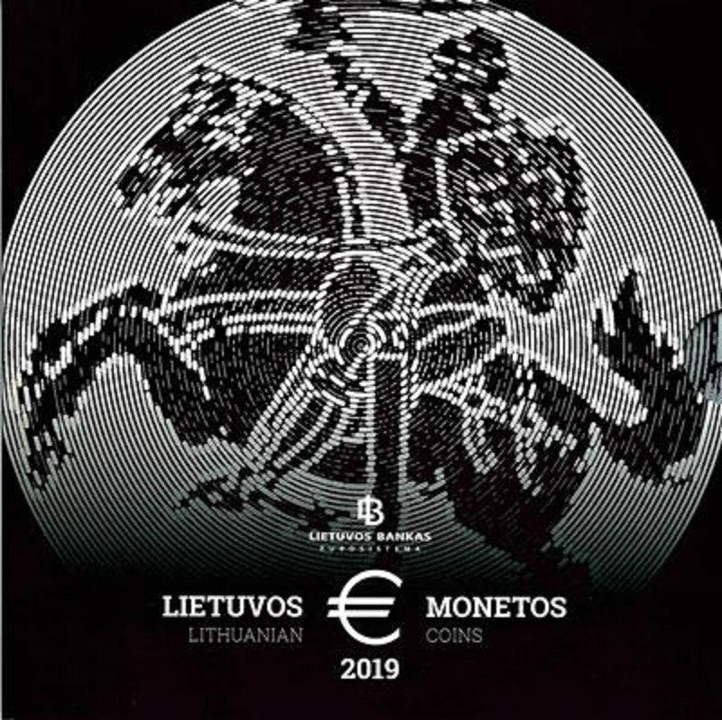 Litva 2019 sada 9 euromincí (BU)