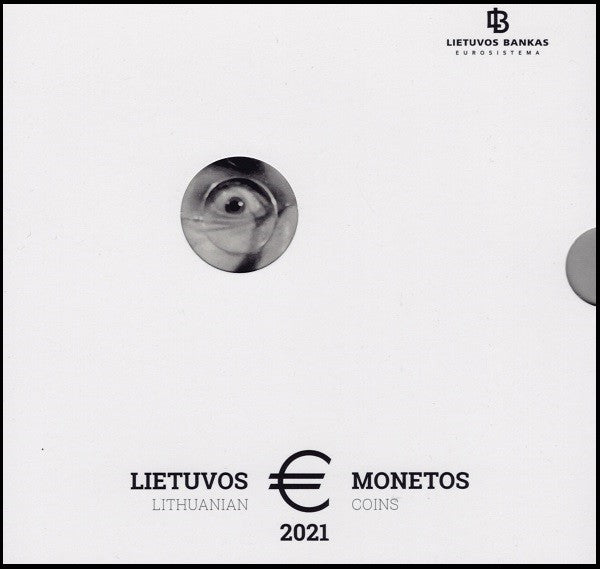 Litva 2021 sada 8 mincí (BU)