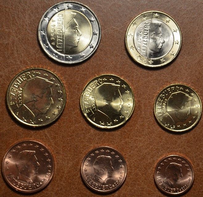 Luxembursko 2004 sada 8 mincí (UNC)
