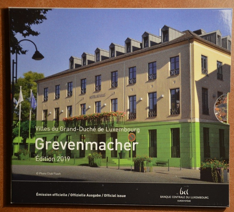 Luxembursko 2019 sada 9 mincí Grevenmacher (BU)
