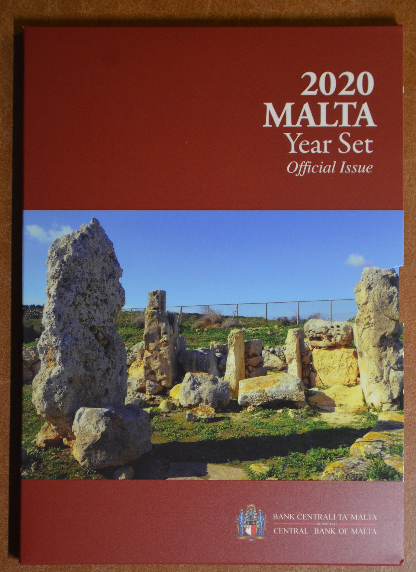 Malta 2020 sada s pamätnou 2 Euro mincou so značkou "F" (BU)