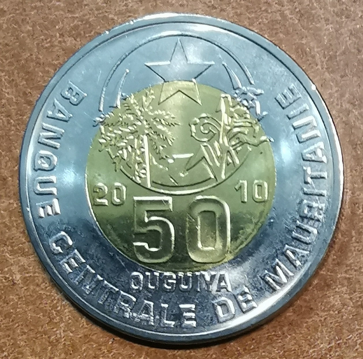 Mauritánia 50 Ouguiya 2010 (UNC)