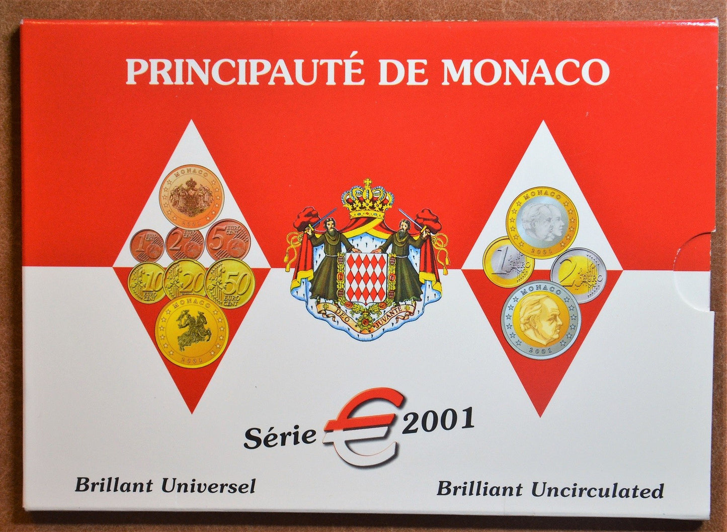 Monaco 2001 sada 8 mincí (BU)