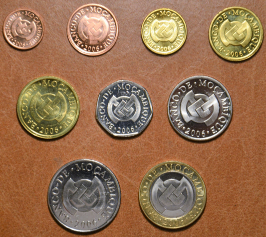 Mozambik 9 mincí 2006 (UNC)
