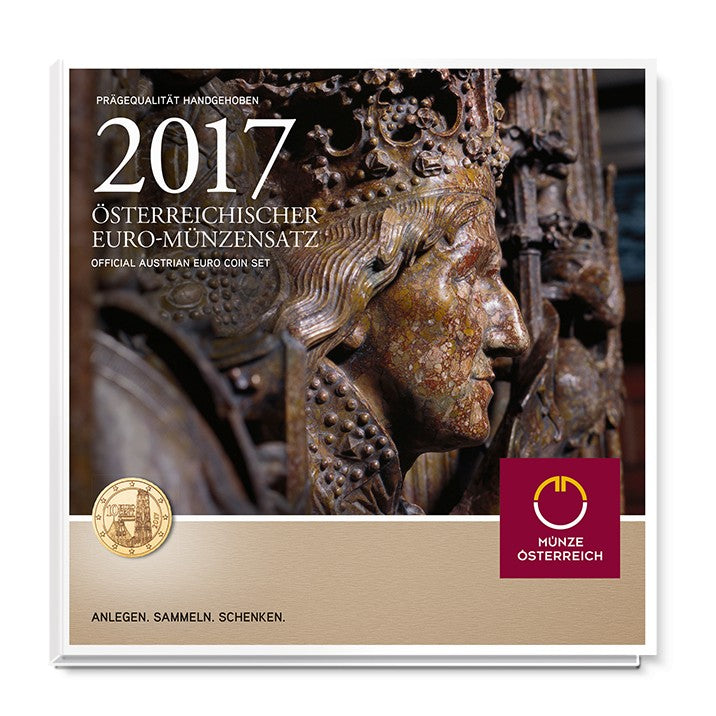 Rakúsko 2017 sada 8 mincí (BU)