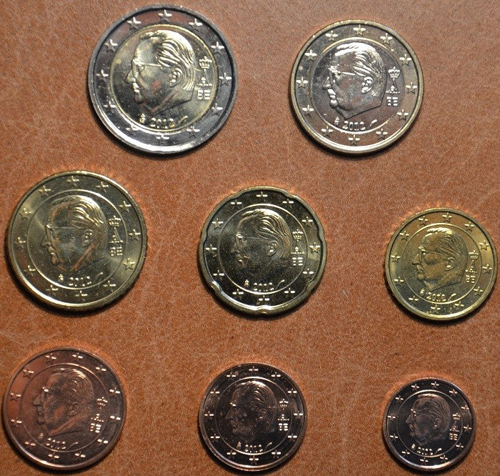 Belgicko 2012 sada 8 mincí (UNC)