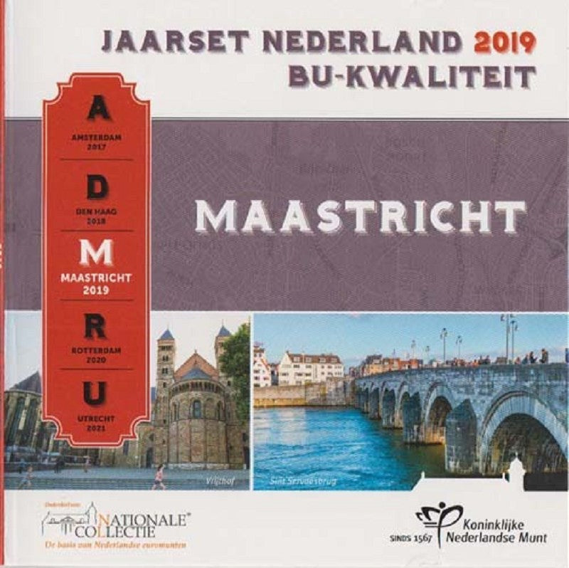 Holandsko 2019 sada 8 mincí Maastricht (BU)