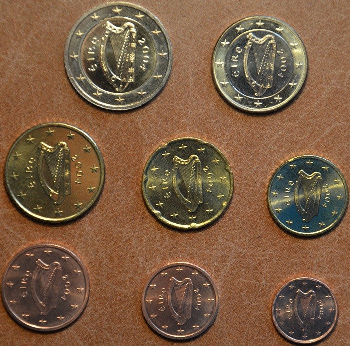 Írsko 2004 sada 8 mincí (UNC)