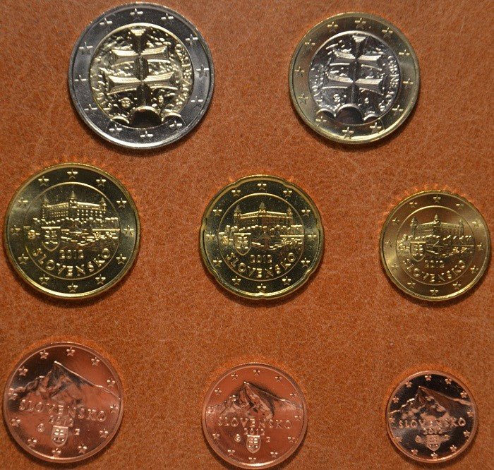 Sada Slovenských mincí 2012 (UNC)