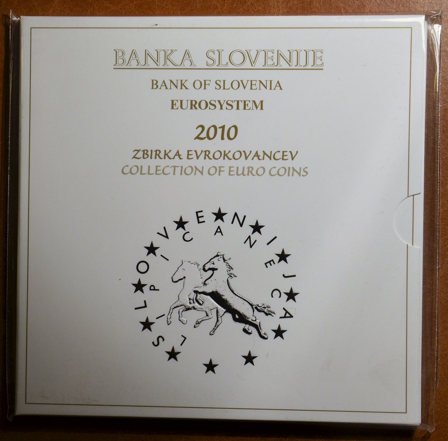 Slovinsko 2010 sada 10 euromincí (BU)