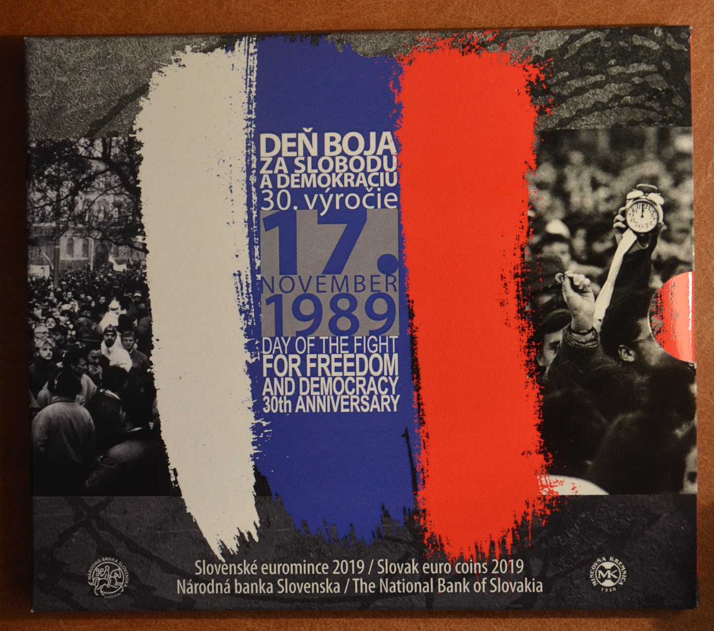 Súbor 8 Slovenských mincí 2019 17.11.2009 (BU)