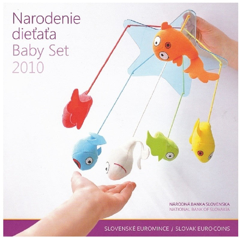 Súbor Slovenských mincí 2010 "Narodenie dieťaťa"