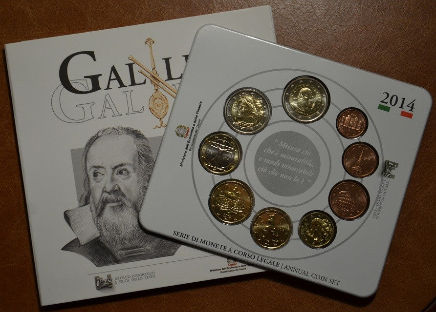 Taliansko 2014 sada s 2 Euro pamätnou mincou (BU)