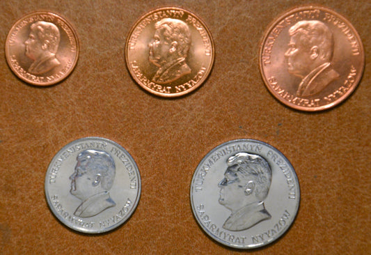 Turkménsko 5 mincí 1993 (UNC)