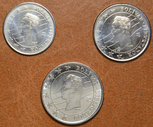 Venezuela 3 mince 2016 (UNC)