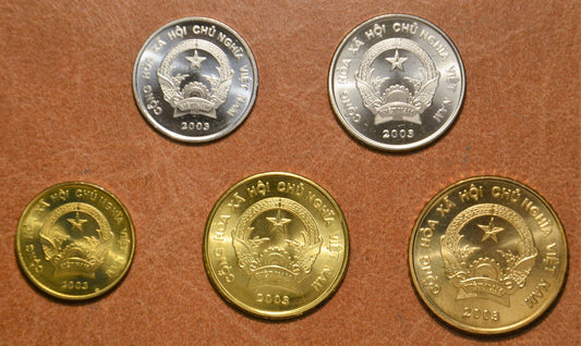 Vietnam 5 mincí 2003 (UNC)