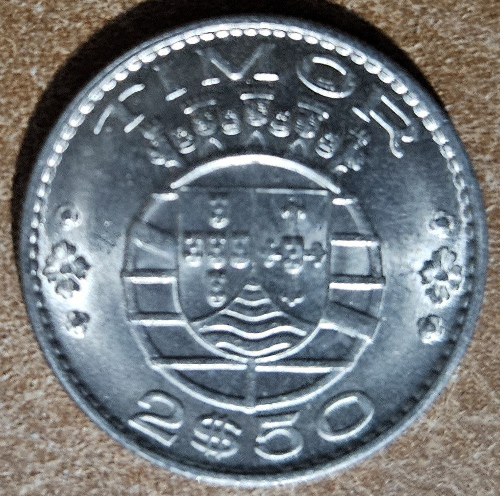 Východný Timor 2,5 Escudos 1970 (UNC)