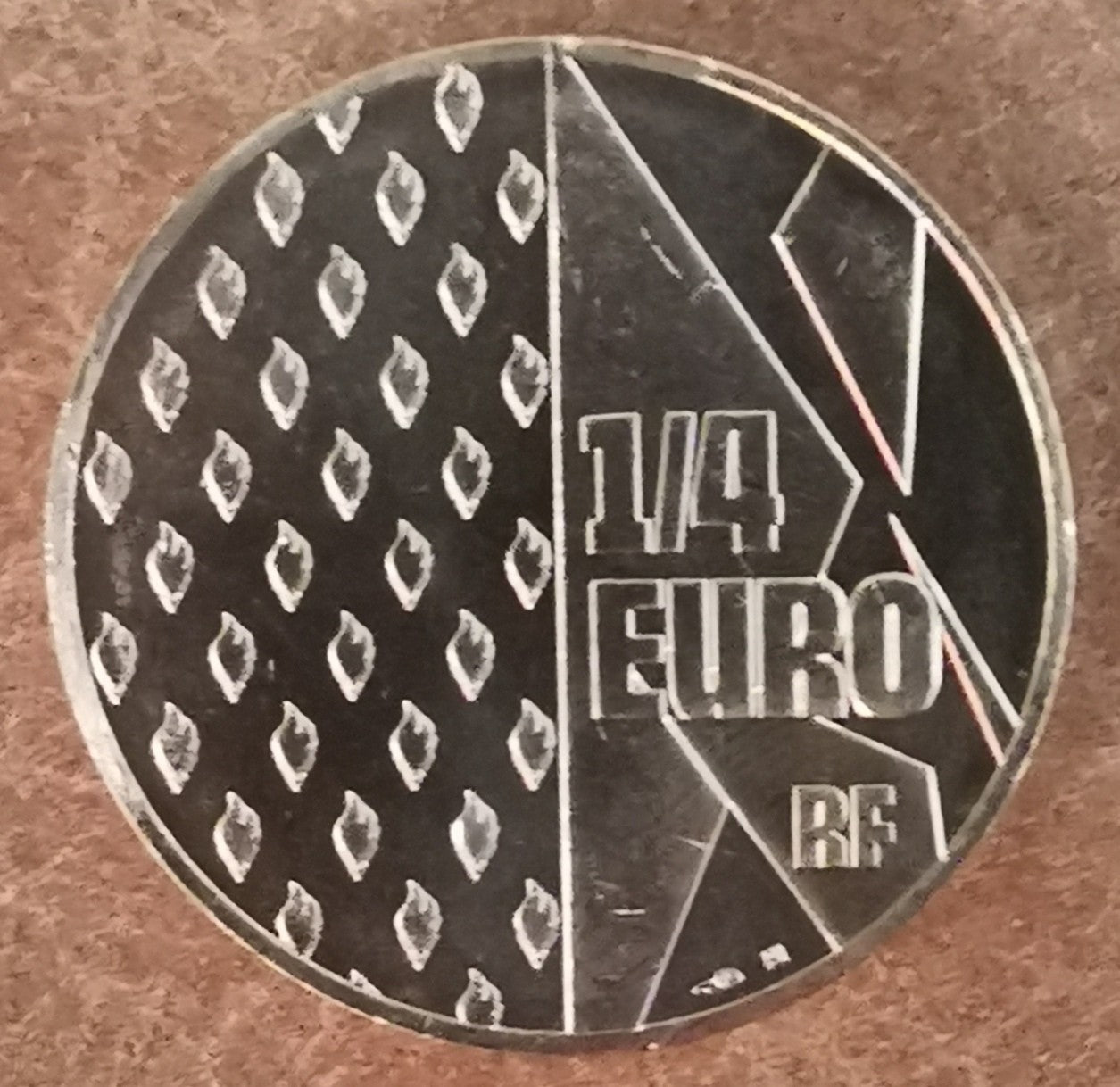 1/4 Euro Francúzsko 2021 - OH 2024 (UNC)