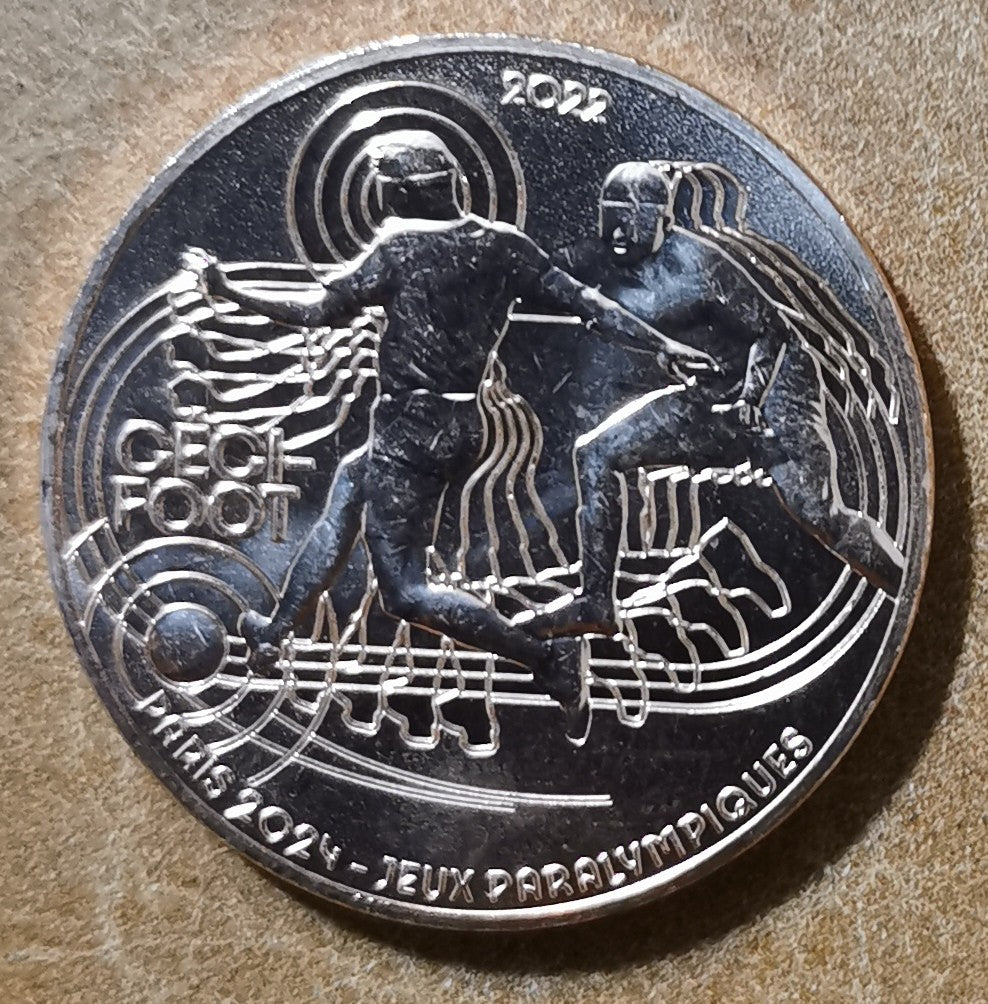 1/4 Euro Francúzsko 2022 - OH 2024 - Slepý futbal (UNC)