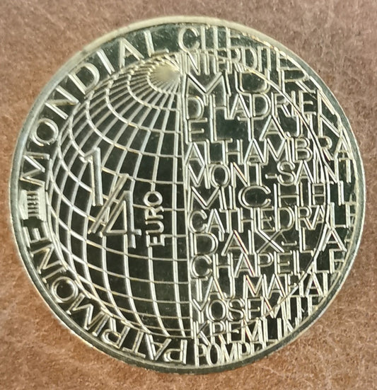 1/4 Euro Francúzsko 2022 - Unesco West Lake  (UNC)