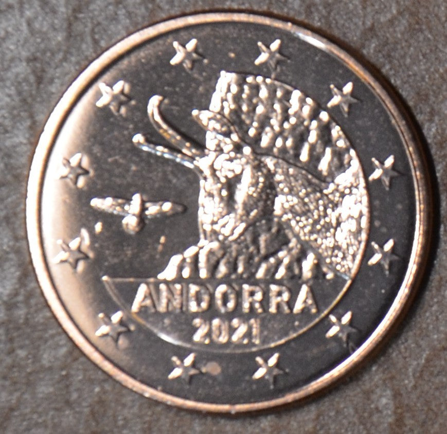 1 cent Andorra 2021 (UNC)