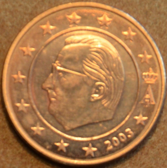 1 cent Belgicko 2003 (UNC)