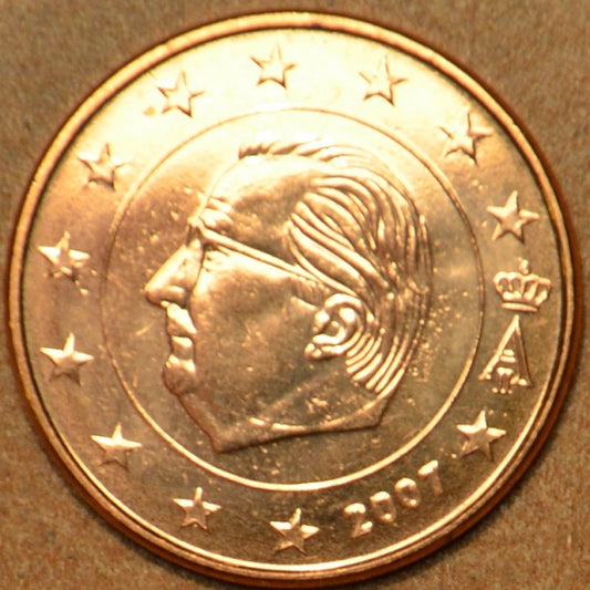 1 cent Belgicko 2007 (UNC)