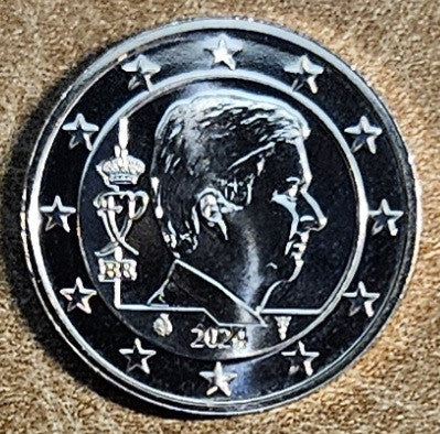 1 cent Belgicko 2024 - Kráľ Filip (UNC)