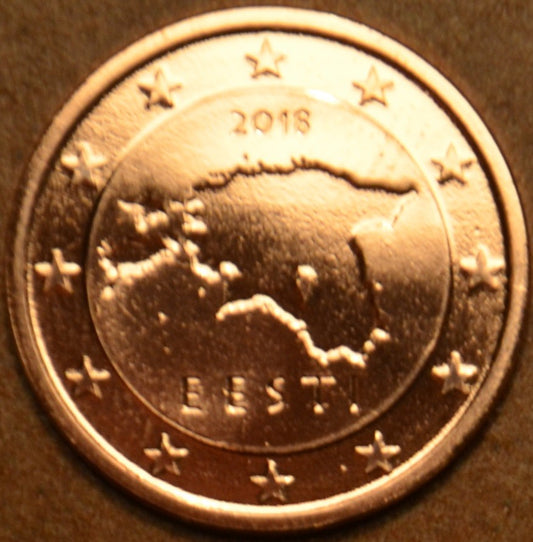 1 cent Estónsko 2018 (UNC)