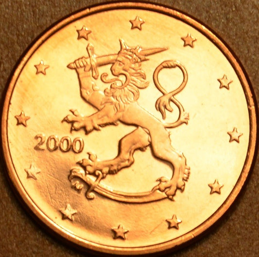 1 cent Fínsko 2000 (UNC)